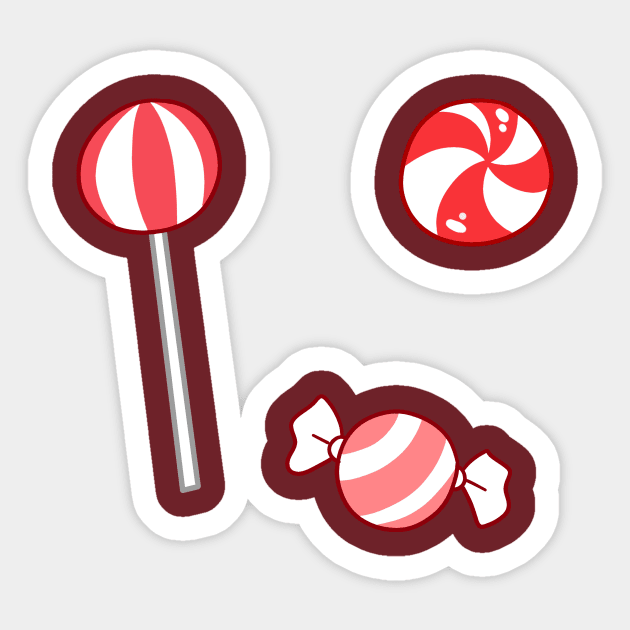 Peppermint Candy Sticker by saradaboru